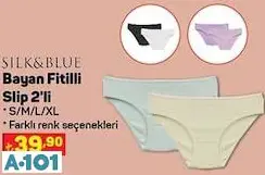 SİLK&BLUE FİTİLLİ SLİP KÜLOT